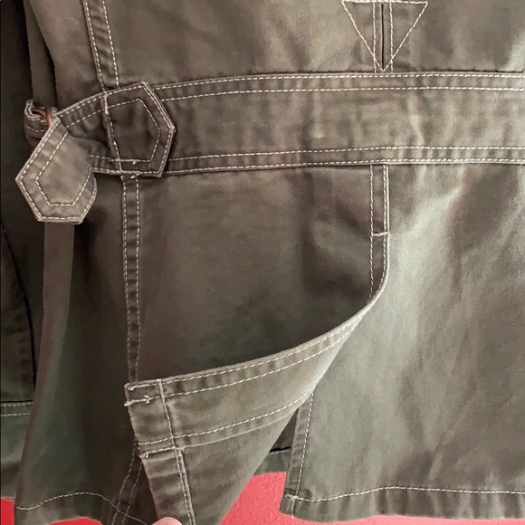 J. Crew Utility Jacket- Army Green Cotton Sz S - Picture 9 of 12